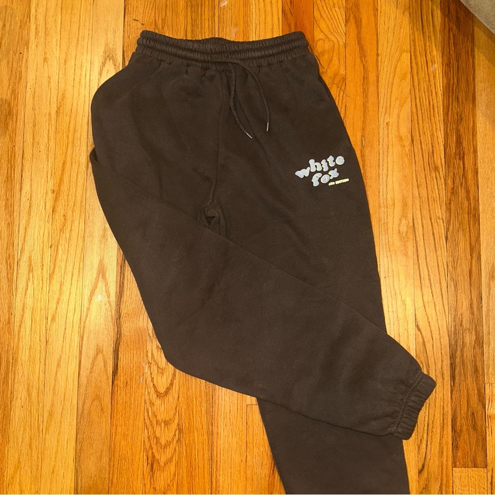 White Fox Boutique Black Sweatpants